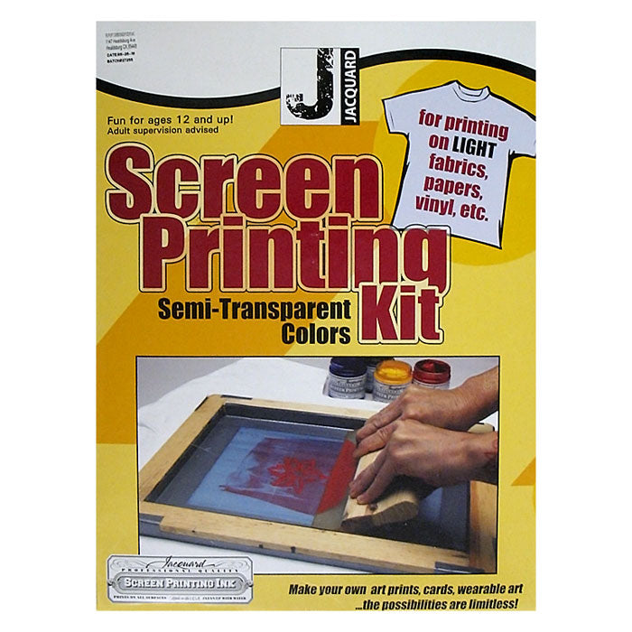Jacquard Screen Printing Kit view 3