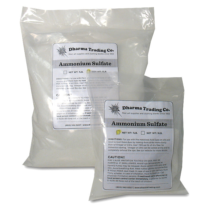 Ammonium Sulfate – Dharma Trading Co