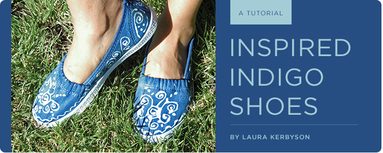 Inspired Indigo Shoes