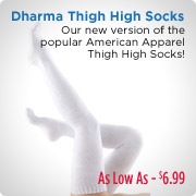 Dharma Thigh High Socks