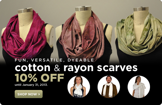 Cotton & Rayon Scarf Sale