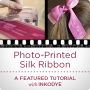 Photo Printed Silk Ribbon Tutorial