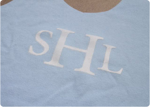 Silk Screening Dimensional Monograms