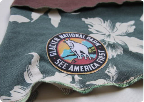 The World Traveler- Vintage Travel Patches