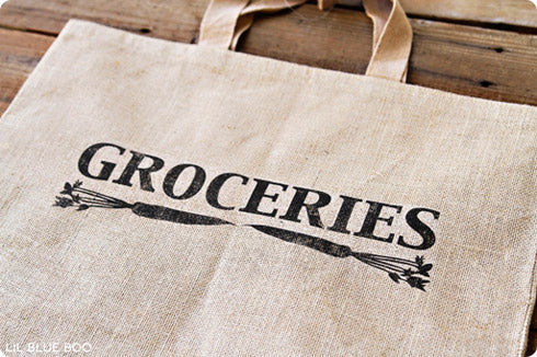 How To Make Personalized Burlap Bags