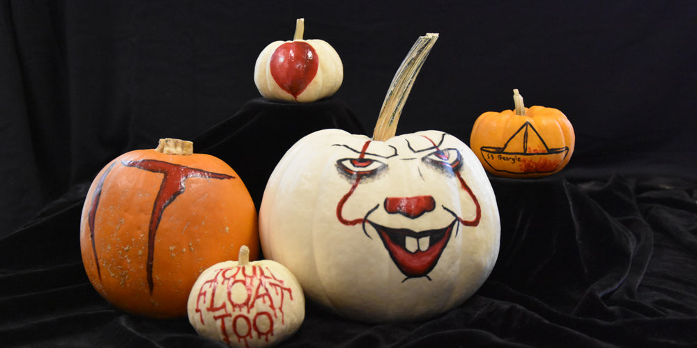 Petrifying Painted Pumpkins