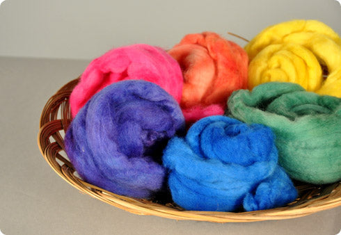 Roving Rainbow with Dharma Acid Dyes