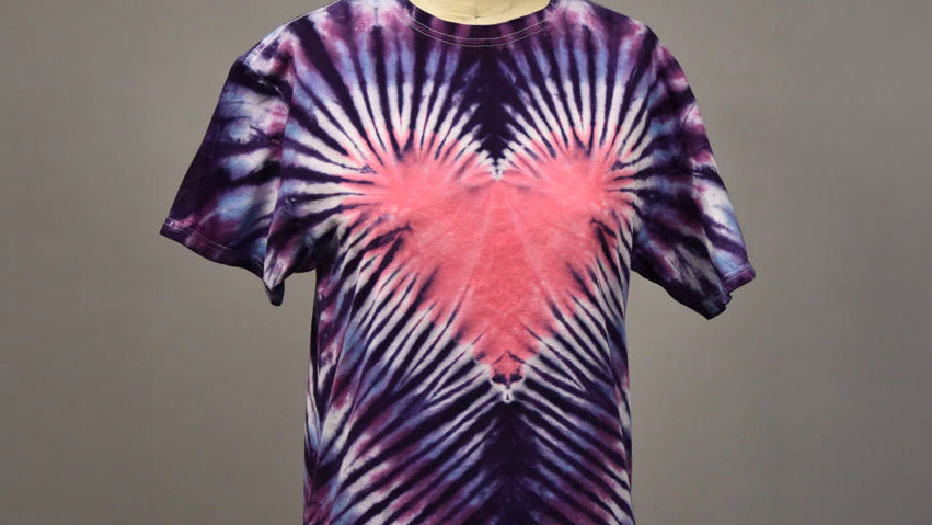 Heart Tie-Dye Tutorial