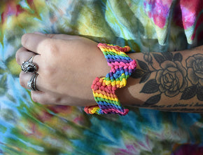 Silk Jewelry with Rolled Cord