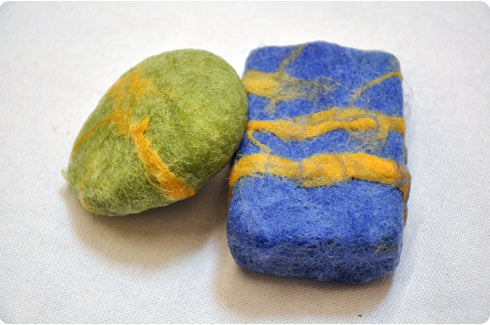 Felt Covered Soaps