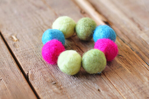 How to Make Felt Balls