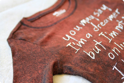 Easy Bleach Batik