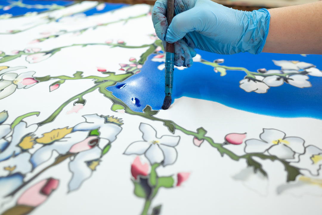 History of Silk Painting
