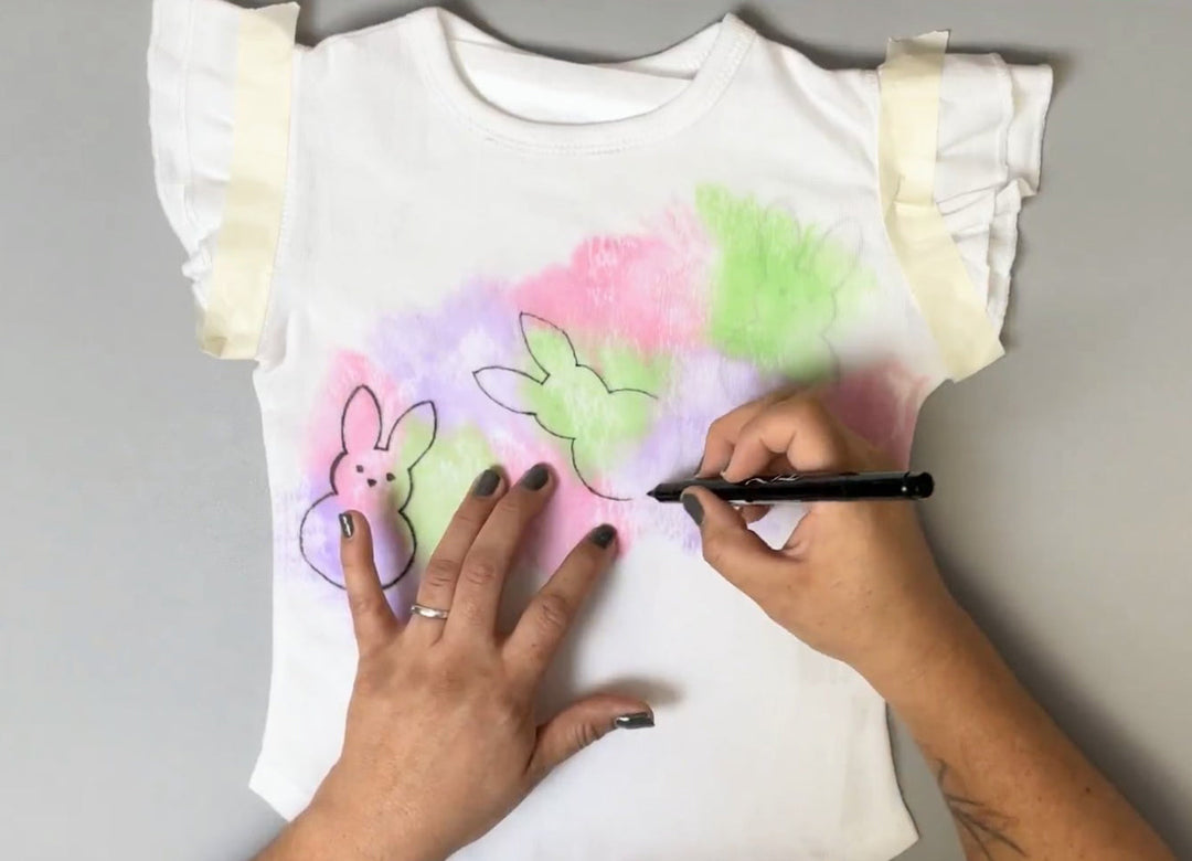 Beginner Bunnies With Fabric Markers