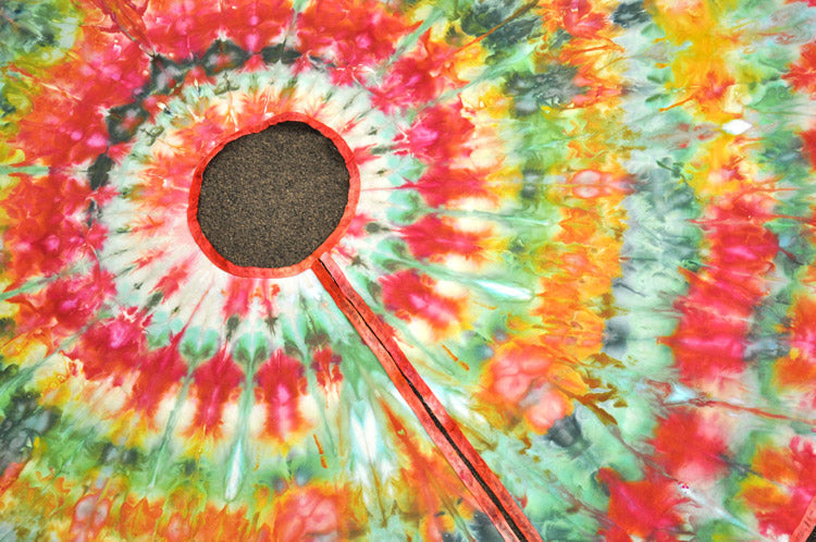 Ice Dyed Christmas Tree Skirt