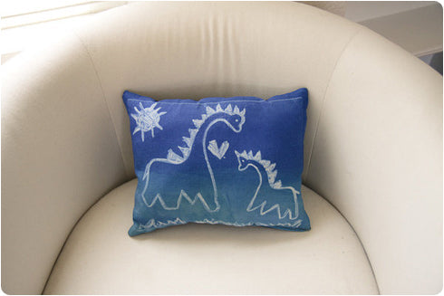 Inkodye Dry-Erase Doodle Pillow