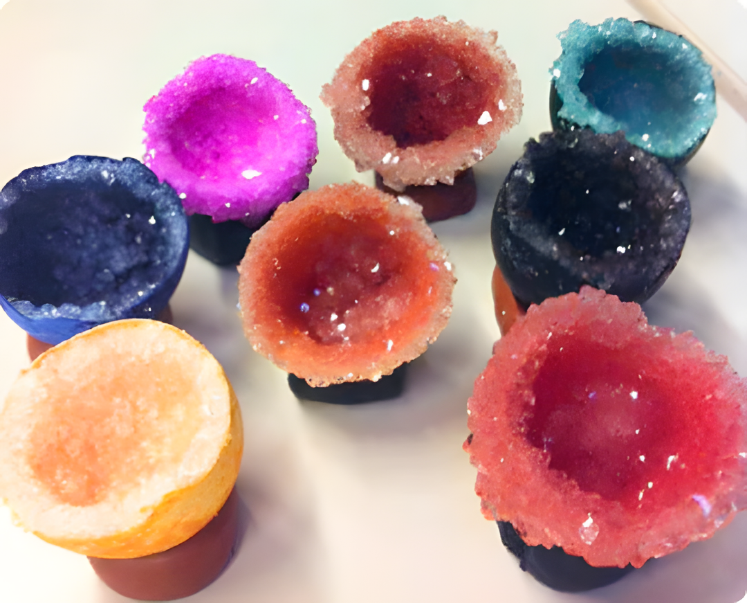 Acid Dye Egg Geode
