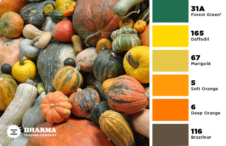 Photo Inspired Procion Palettes