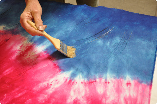 Hand Painted Discharge Techniques