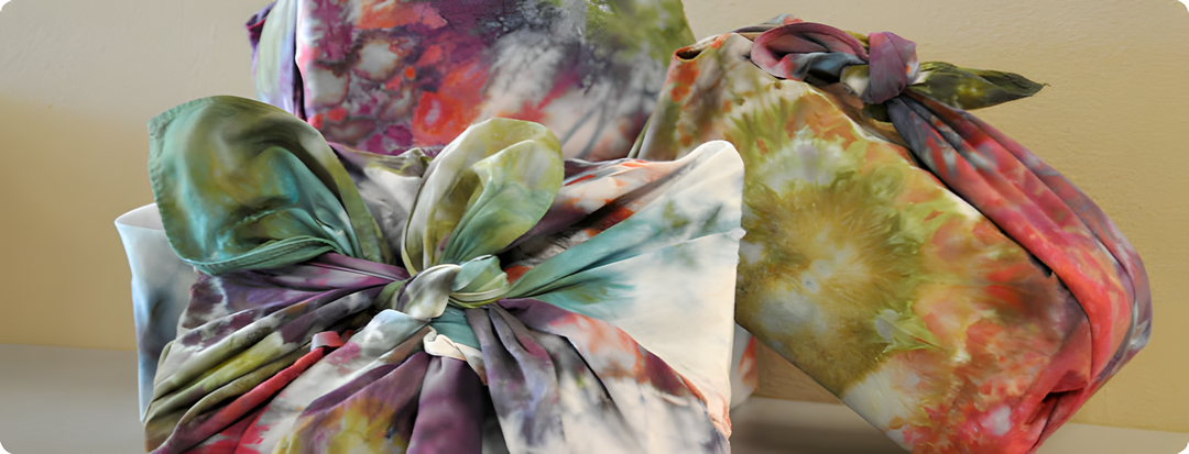 Ice Dyed Furoshiki