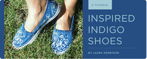 Inspired Indigo Shoes