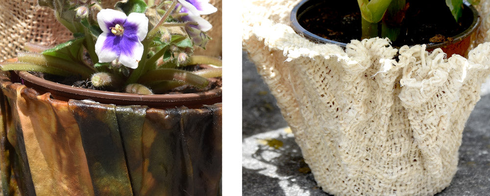 Fabric Sculpted Pot Covers