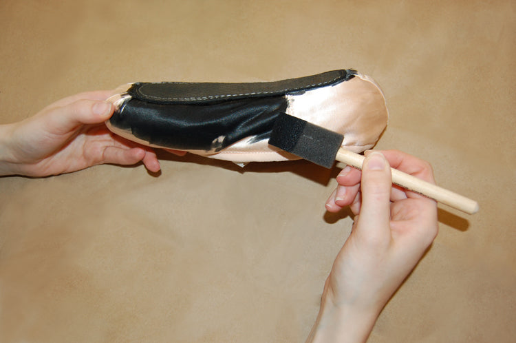 How to "Dye" Ballet Pointe Shoes