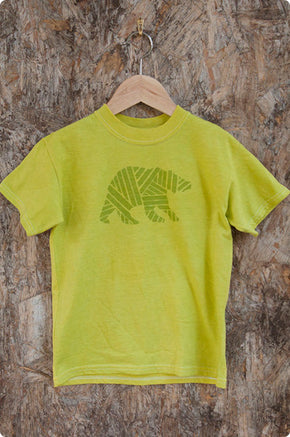 Masking Tape and Color Magnet Bear Tee