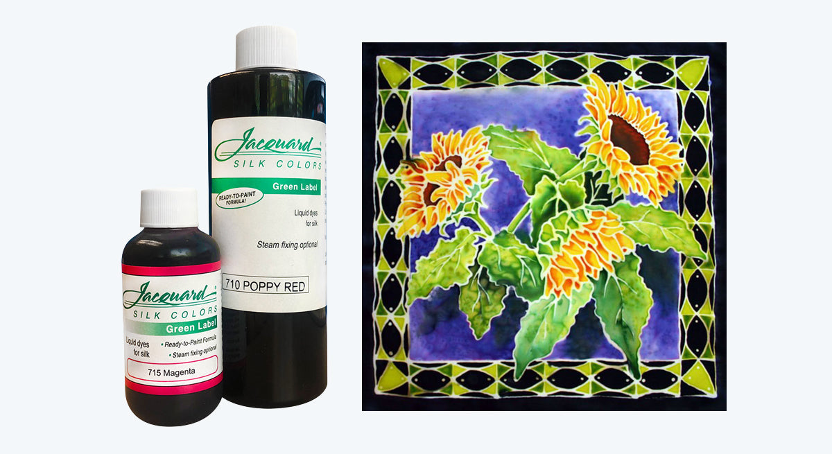 Jacquard Silk Colors (Green Label) Instructions