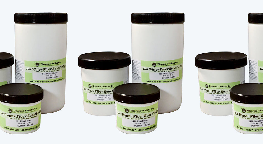 Painting or Printing with Hot Water Fiber Reactive Dye