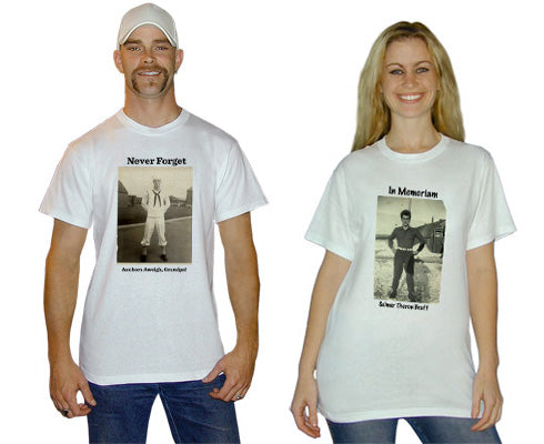 Memorial Day Photo Transfer Shirt