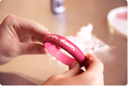 Perfect Summer Bangle with Inkodye