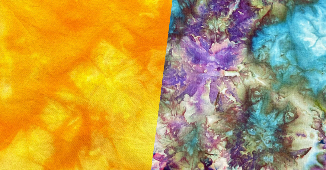 Fiber Reactive Dye - Pure Colors vs Mixed