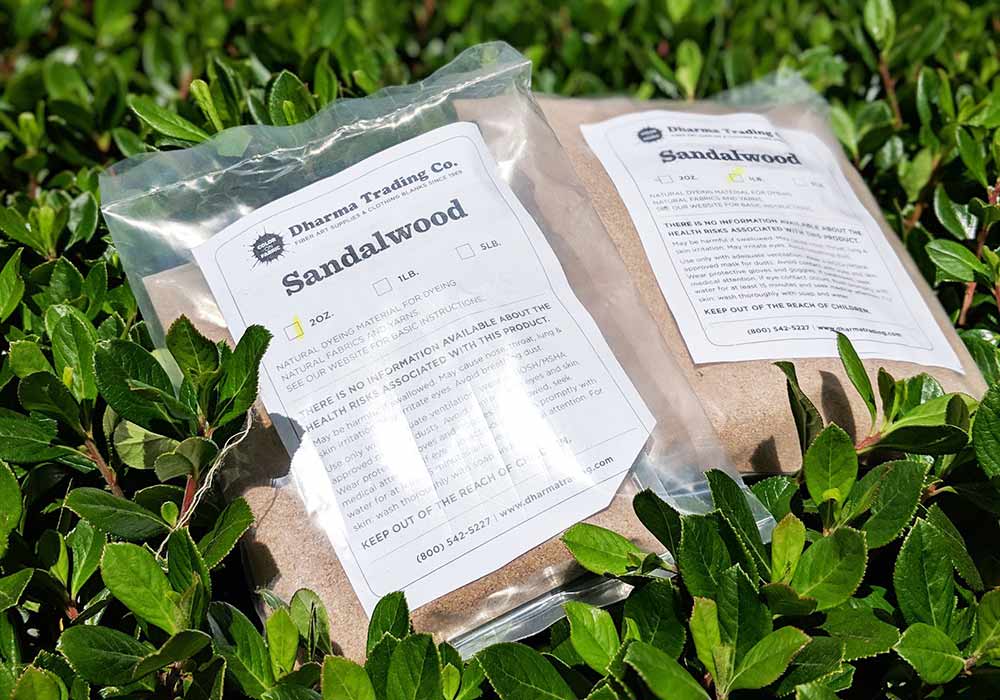 How To Use Sandalwood Natural Dyes