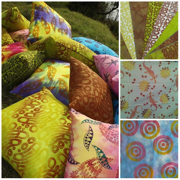 Batik: Wax & Tub Dye Method