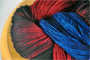 Space Dyed Yarn with Acid Dyes