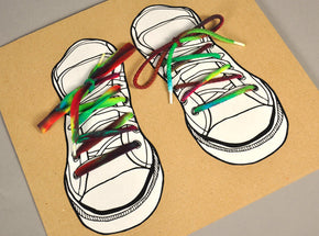 Tie-Dye Shoelaces