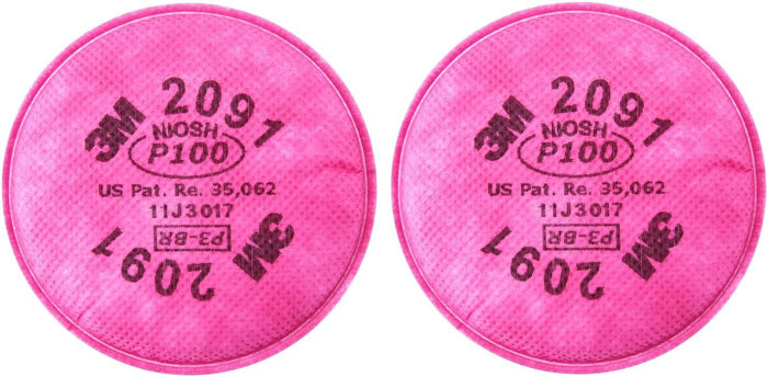 P100 Particulate Filter Set