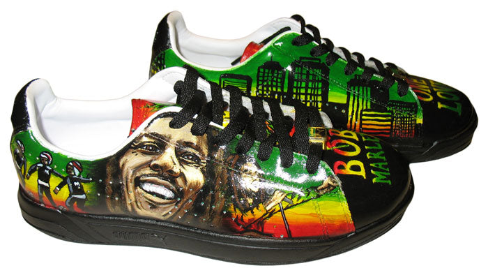 Painted shoes by Liz McGillis