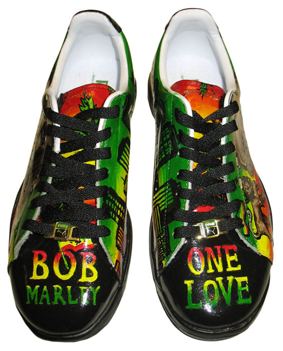 Painted shoes by Liz McGillis