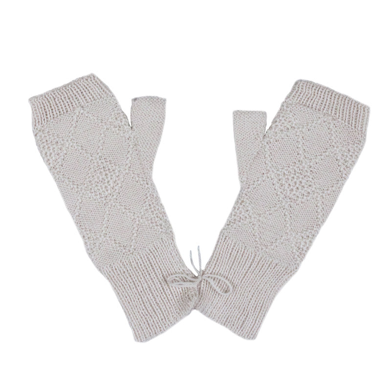 Alpaca Fingerless Mittens