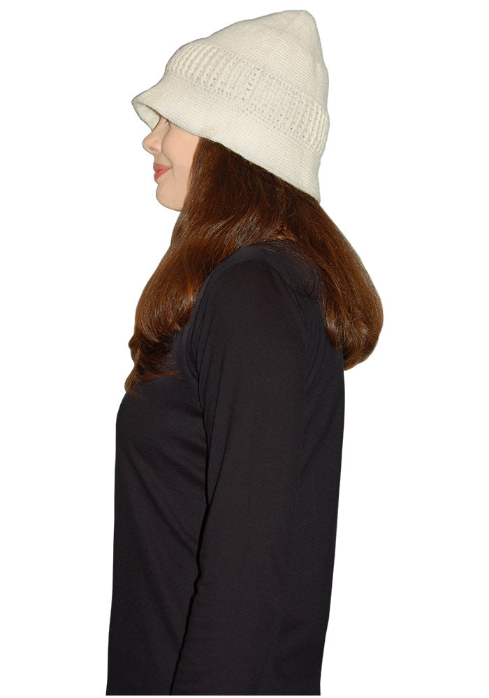 Alpaca Yarn Relaxed Beanie