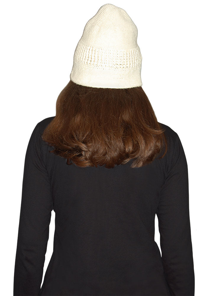 Alpaca Yarn Relaxed Beanie