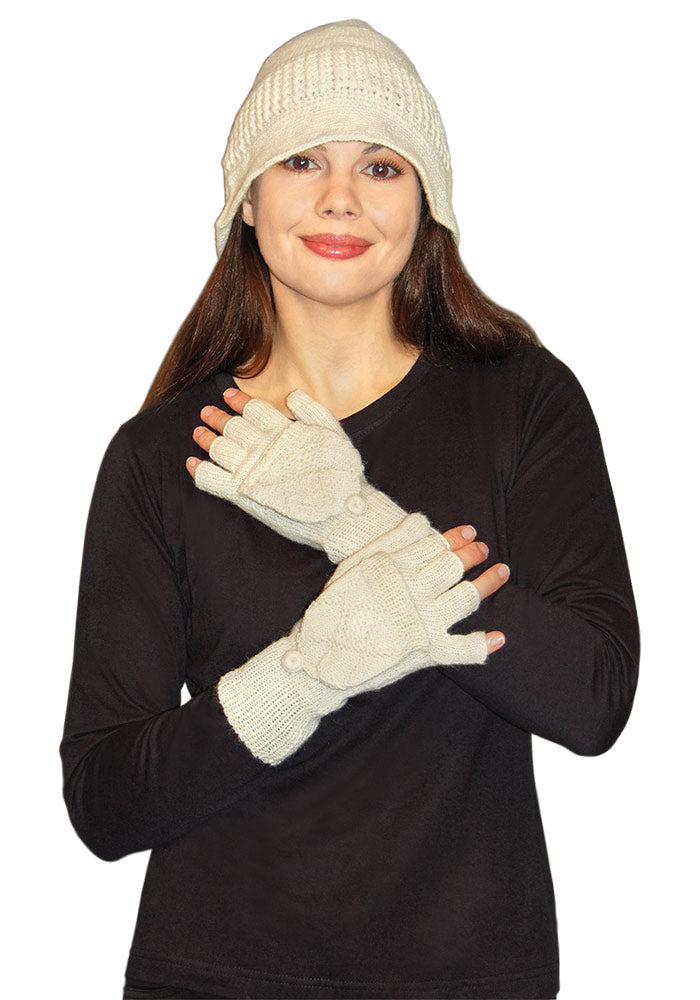 Alpaca Yarn Relaxed Beanie