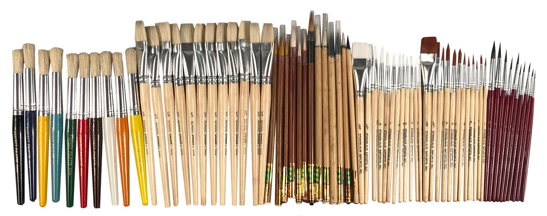 Bag Of 50 Assorted Brushes