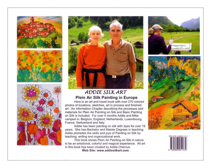 Addie Silk Art - Plein Air Silk Painting in Europe