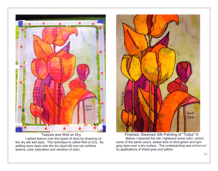 Addie Silk Art - Plein Air Silk Painting in Europe