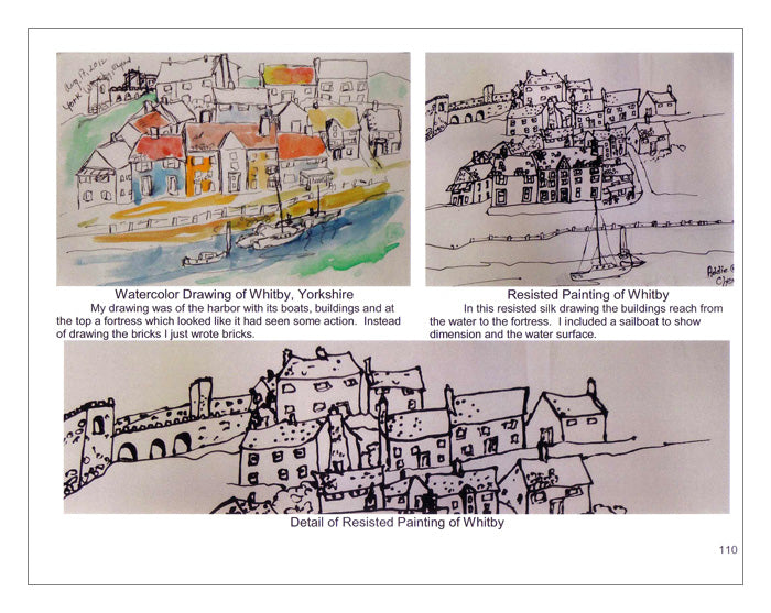 Addie Silk Art - Plein Air Silk Painting in Europe