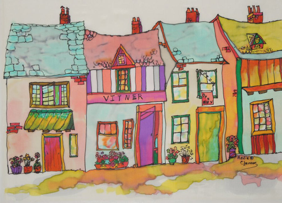 Addie Silk Art - Plein Air Silk Painting in Europe