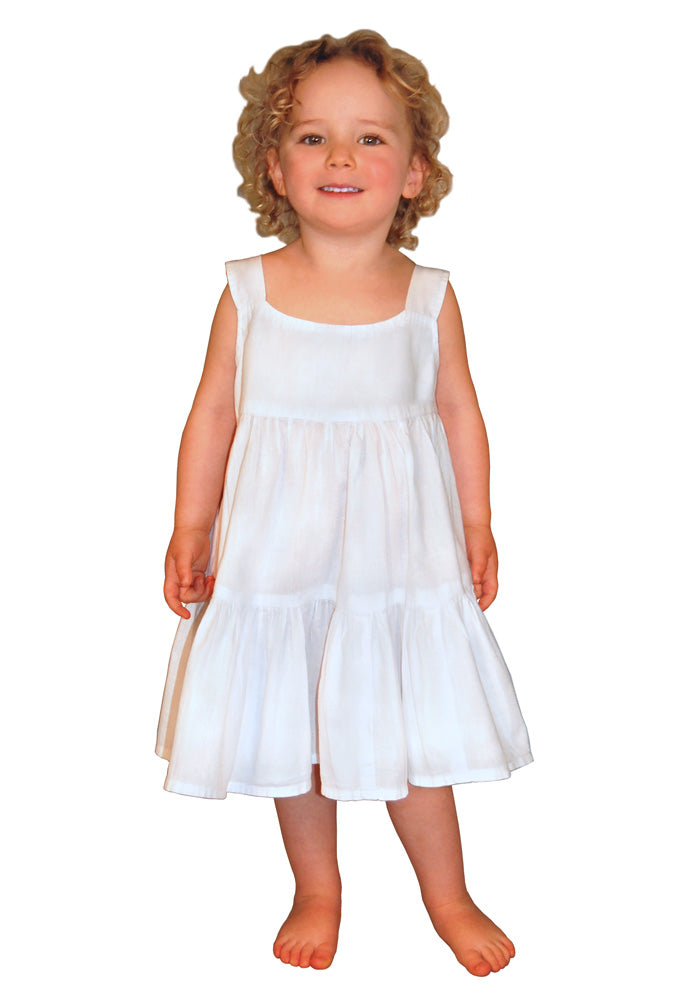 Gauzy Tiered Garden Dress